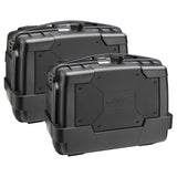 Garda Monokey Side/Top Case 46L 2pcs Black/Black - Driven Powersports
