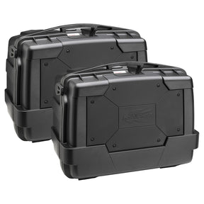 Garda Monokey Side/Top Case 46L 2pcs Black/Black - Driven Powersports
