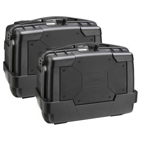 Garda Monokey Side/Top Case 46L 2pcs Black/Black - Driven Powersports