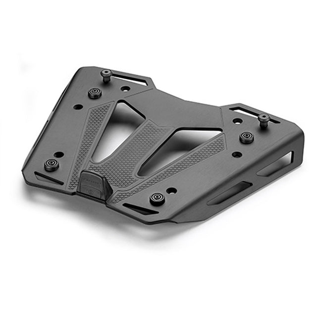 KAPPA ANODIZED BLACK ALUMINIUM TREKKER RACK MONOKEY PLATE Black - Driven Powersports