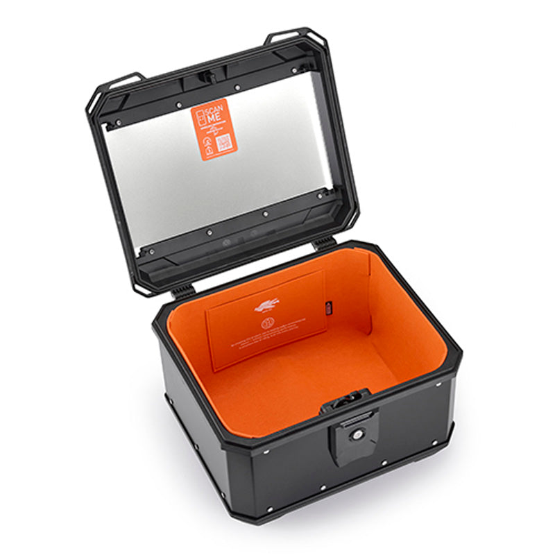 K-Metrobox Monolock Top Case 40L Black - Driven Powersports