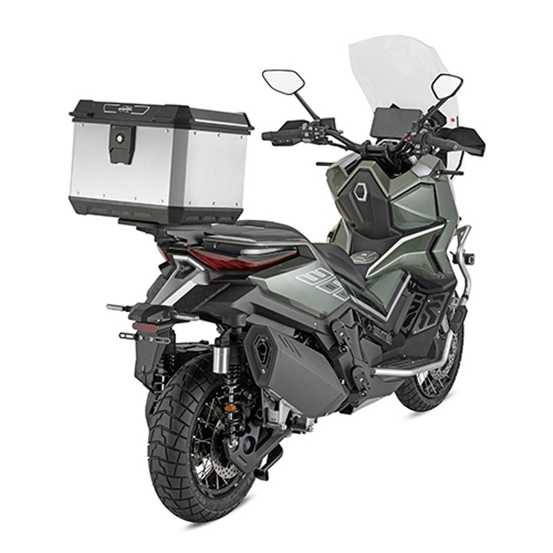 K-Metrobox Monolock Top Case 50L Aluminum - Driven Powersports