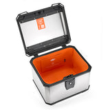 K-Metrobox Monolock Top Case 50L Aluminum - Driven Powersports