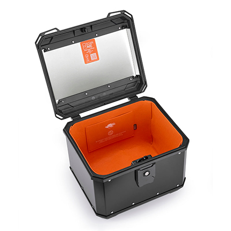 K-Metrobox Monolock Top Case 50L Black - Driven Powersports