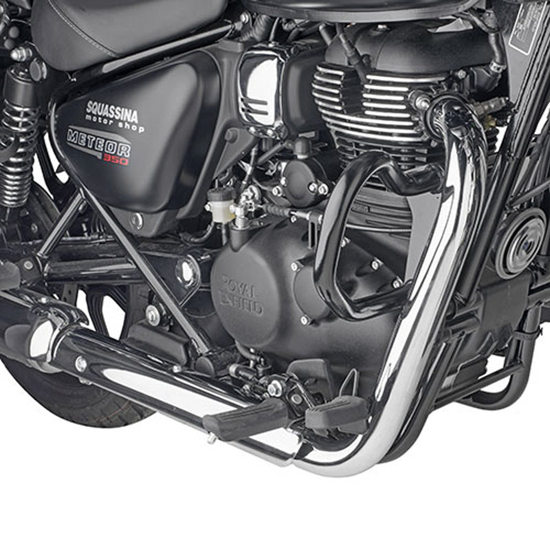 KAPPA ENGINE GUARD BLACK ROYAL ENFIELD METEOR 350 Black - Driven Powersports