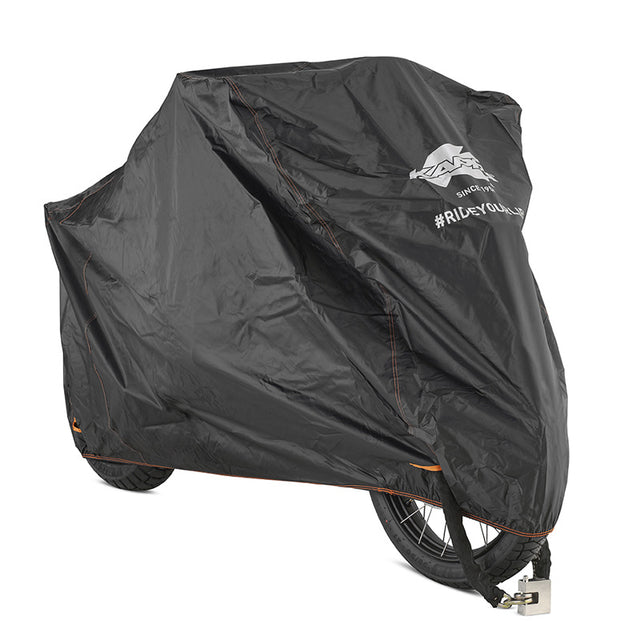 KS203L Bike Cover - Black - Large - Driven Powersports