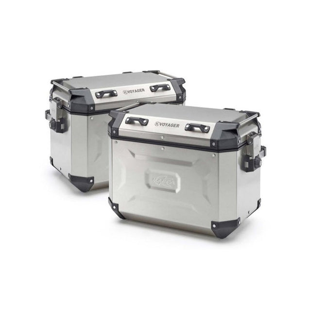 KVG48APACK2 K-VOYAGER ALUMINIUM 48L /2PCS - Driven Powersports