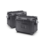 KVG48BPACK2 K-VOYAGER BLACK ALUMINIUM 48L /2PCS Black - Driven Powersports