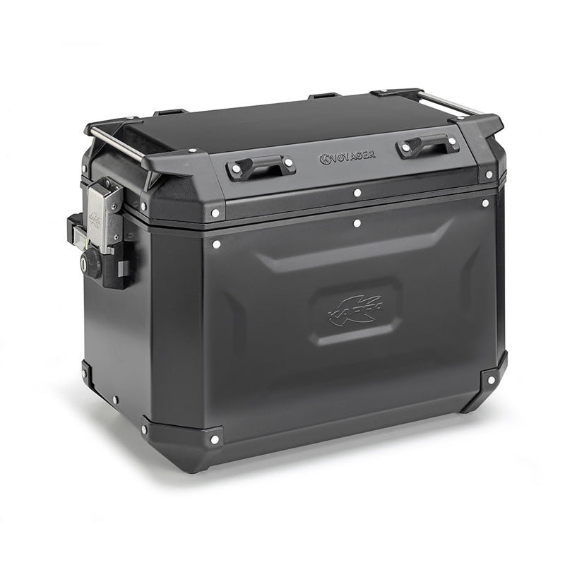 KVG48BR K-VOYAGER RIGHT BLACK ALUMINIUM 48L Black - Driven Powersports
