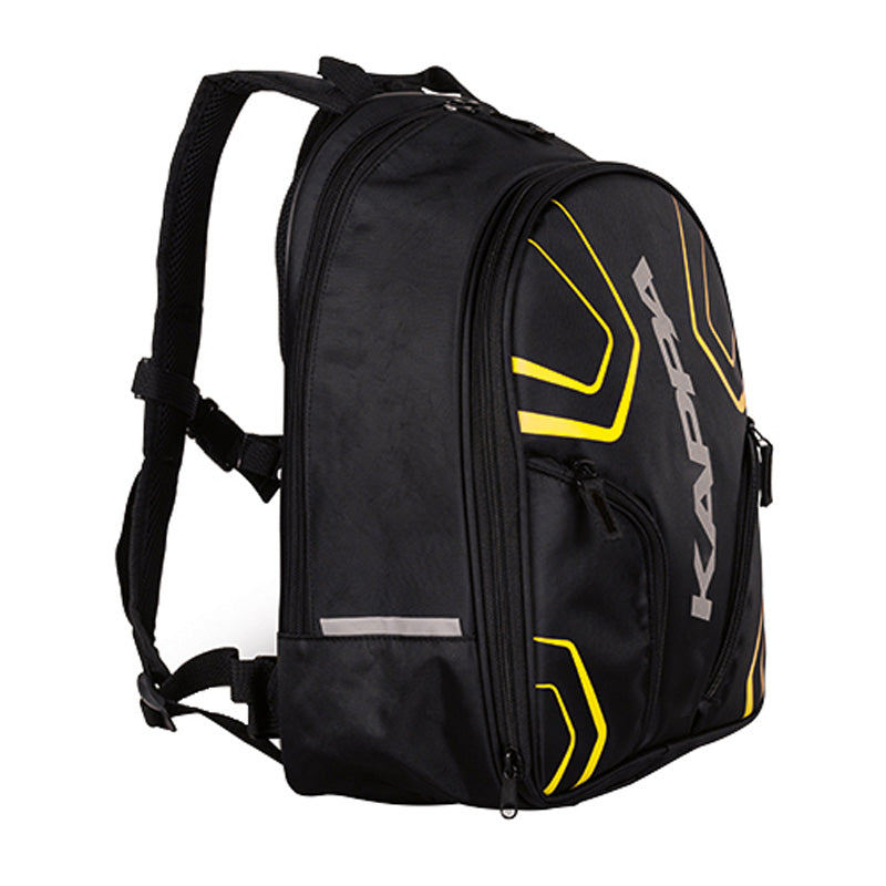 KAPPA LH210 BACKPACK 16-20L BLACK/YELLOW Black/Yellow - Driven Powersports