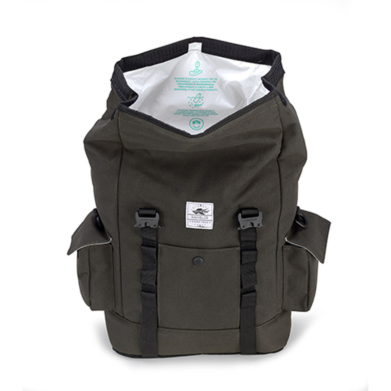 RB100RS RAMBLER 14L DARK GREEN ECO SADDLEBAGS Dark Green - Driven Powersports