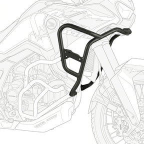 BLACK UPPER ENGINE GUARD AFRICA TWIN - Driven Powersports