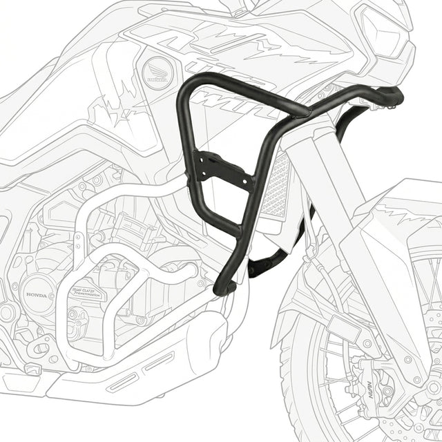 BLACK UPPER ENGINE GUARD AFRICA TWIN - Driven Powersports