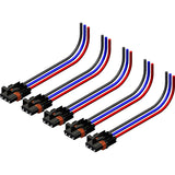 KFI 3-PIN WIRE HARNESS W/O CONNECTORS POLARIS (5-PACK) - Driven Powersports