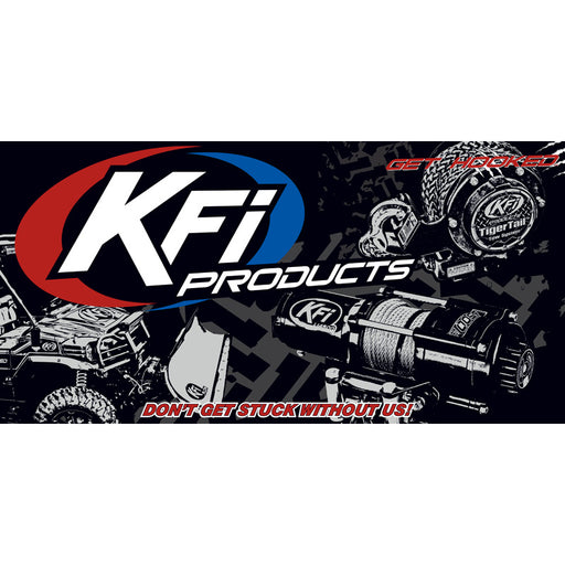 KFI BANNER 4' X 2' WITH EYELETS - Driven Powersports