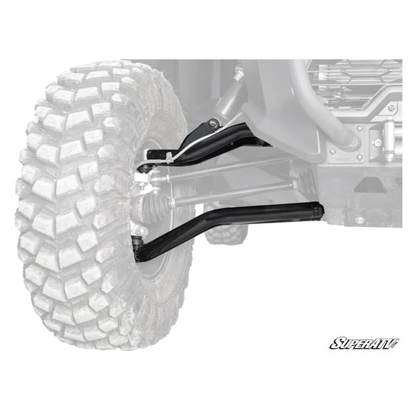 SuperATV Atlas Pro 1.5" Forward Offset A-Arms w/ Keller Perf. Ball Joints (AA-CA-COM-OHC-BK-02) - Driven Powersports