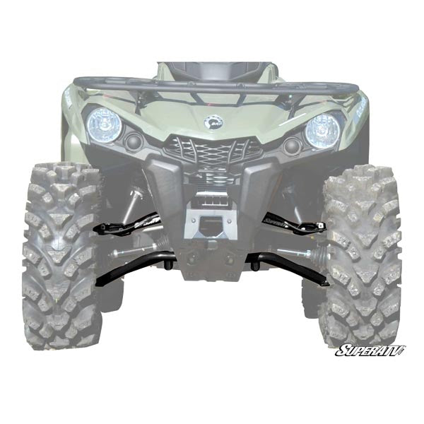 SuperATV High-Clearance 1.5" Forward Offset A-Arms w/ Super Duty Joints (AACAGEN21.5HCBSD02) - Driven Powersports