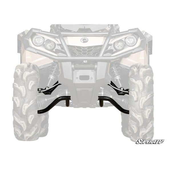 SuperATV High-Clearance 2" Forward Offset A-Arms w/ Keller Per. Ball Joints (AA-CA-GEN2-OHC-BK-02) - Driven Powersports