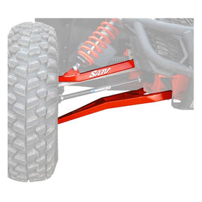 SuperATV Sidewinder A-Arms - Red w/ Standard Ball Joints (AA-CA-X3XRS-1.5-BS14) - Driven Powersports