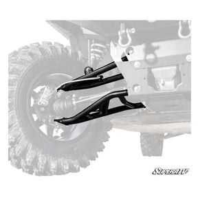 SuperATV High-Clearance Forward Offset A-Arms w/ Keller Perf. Ball Joints (AA-P-RAN1KOHC005BK02) - Driven Powersports