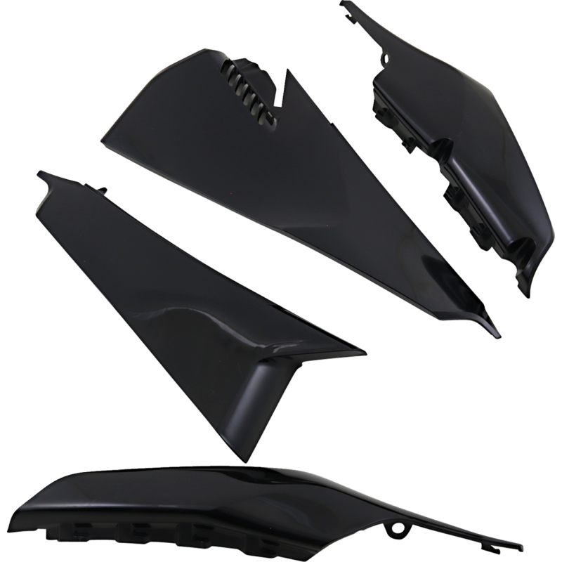 ACERBIS PANEL SIDE VENT HUS Black Front - Driven Powersports