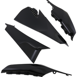 ACERBIS PANEL SIDE VENT HUS Black Front - Driven Powersports