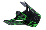CKX Peak for TX218Y Helmet Pursuit Green One Size Fits All - Driven Powersports