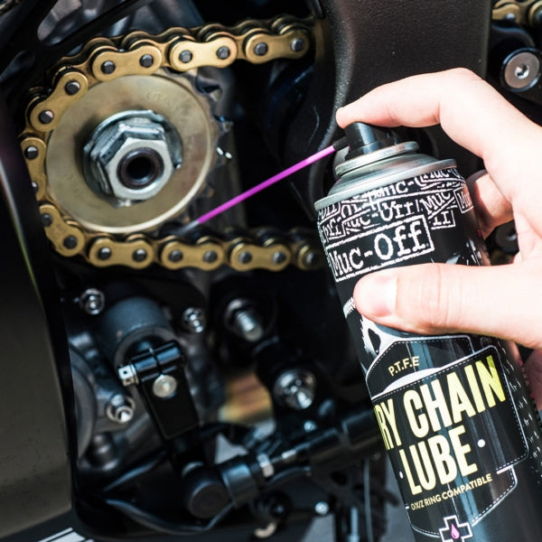 MUC OFF LUBE CHAIN PTFE DRY 400ML (649US) - Driven Powersports