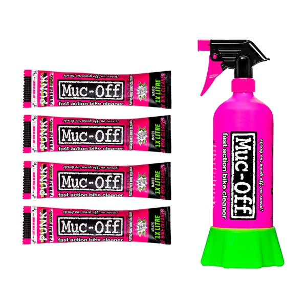 MUC OFF CLEANER PUNK POWDER BIKE QTY4 W/BOTTLE (20609) - Driven Powersports