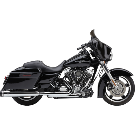 COBRA MUFFLER NH 4.5" FLH Chrome Steel Right Side - Driven Powersports