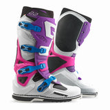SG-22 MX BOOTS - ANTHRACITE (43) Purple/White/Pink - Driven Powersports
