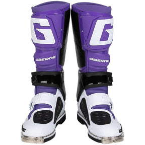 SG-12 MX BOOTS - GREY/FLUO YELLOW/BLACK (41) Purple/Black/White - Driven Powersports