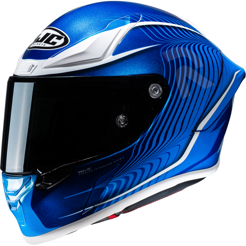 HJC RPHA 1 LOVIS Blue/White Front - Driven Powersports
