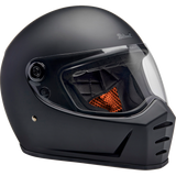 BILTWELL LANE SPLITTER ECE 22.06 Flat Black Front - Driven Powersports