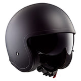 LS2 Spitfire Open-Face Helmet Solid Black SM - Driven Powersports