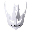 LS2 Peak for Subverter Helmet Solid White - Driven Powersports