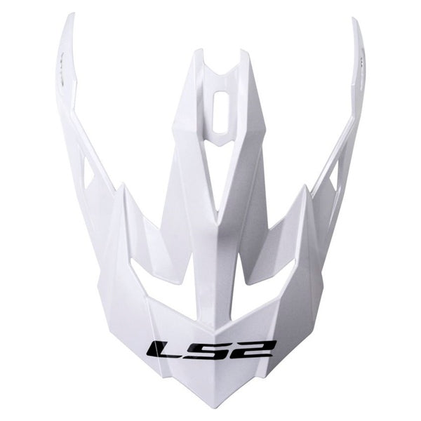 LS2 Peak for Subverter Helmet Solid White - Driven Powersports