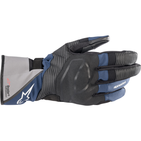 ALPINESTARS GLOVE ANDES V3 Black/Blue Front - Driven Powersports