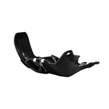 POLISPORT FORTRESS SKID PLATE HUSQVARNA (BLACK) - Driven Powersports