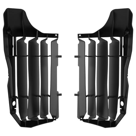POLISPORT RADIATOR LOUVERS HONDA (BLACK) - Driven Powersports