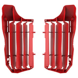 POLISPORT RADIATOR LOUVERS HONDA (RED) - Driven Powersports