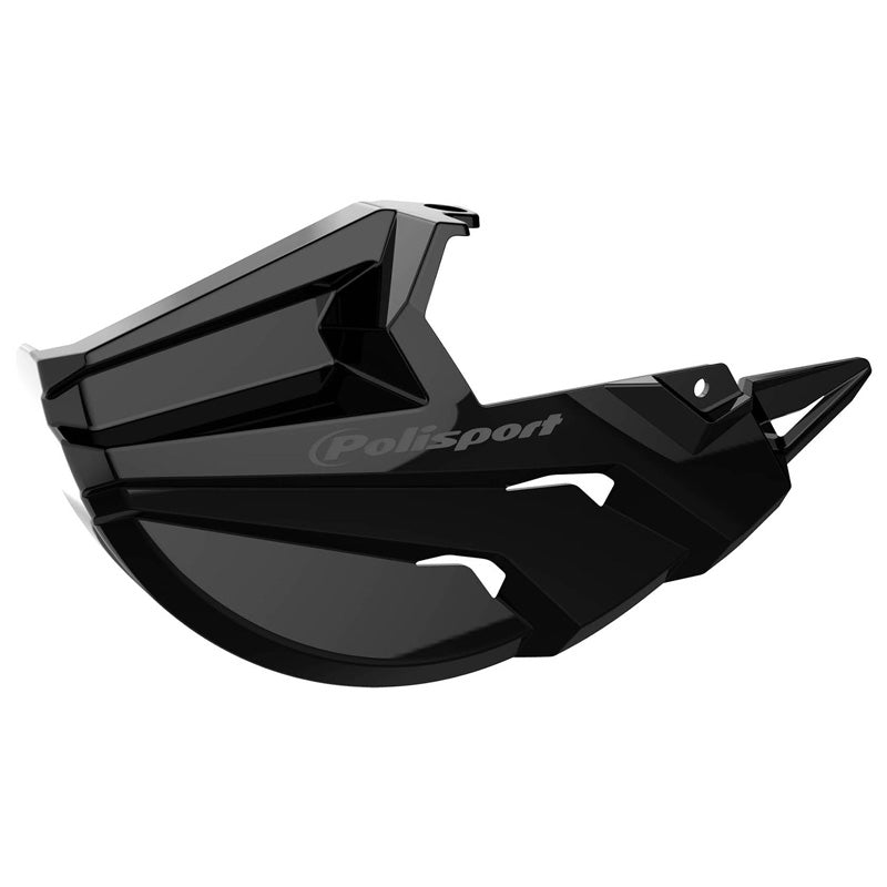 POLISPORT PARTIAL DISC PROTECTOR REPLACEMENT ALL MODEL (BLACK) Black - Driven Powersports