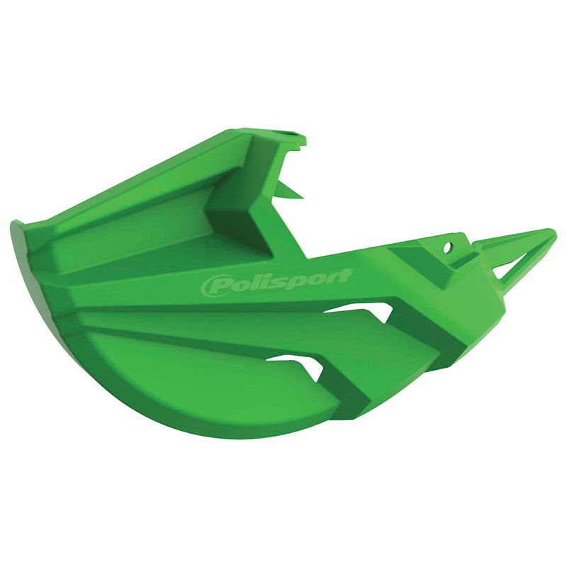 POLISPORT PARTIAL DISC PROTECTOR REPLACEMENT KAWASAKI (GREEN) Green - Driven Powersports