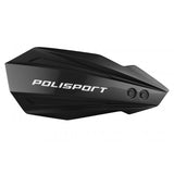 Polisport Bullit FWA Handguards For Gas Gas / Husqvarna Black/White - Driven Powersports