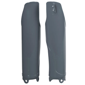 POLISPORT FORK GUARDS Grey - Driven Powersports