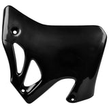 POLISPORT RADIATOR SCOOPS Black - Driven Powersports