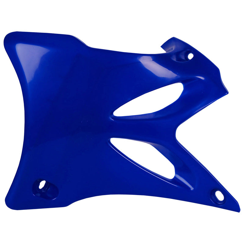 POLISPORT RADIATOR SCOOPS YAMAHA (BLUE) Blue - Driven Powersports