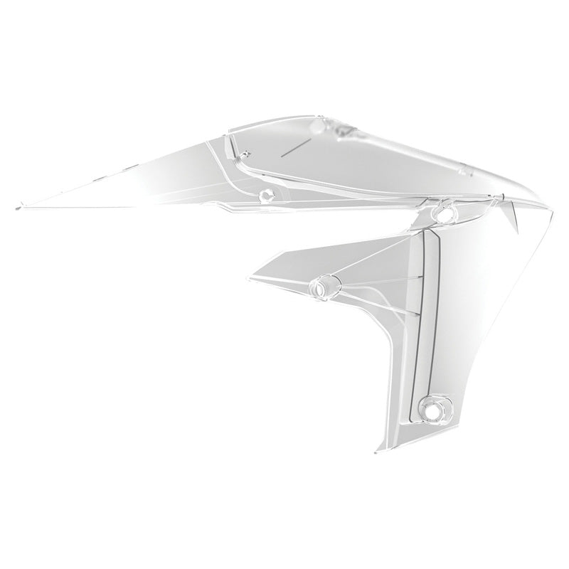 POLISPORT RADIATOR SCOOPS Clear - Driven Powersports