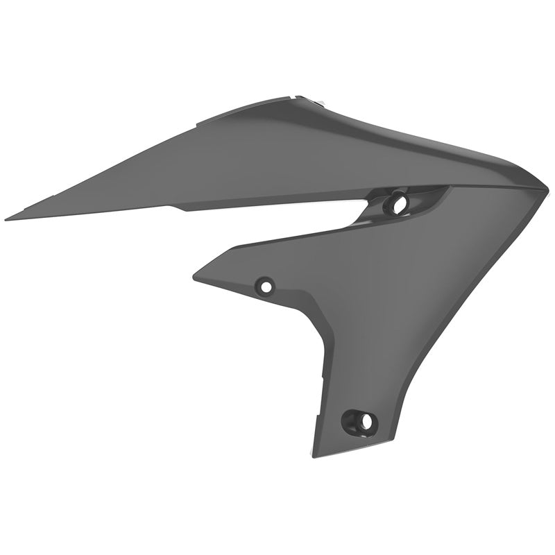 POLISPORT RADIATOR SCOOPS Grey - Driven Powersports