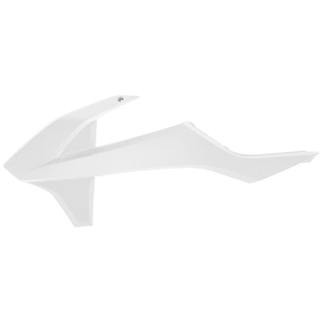 POLISPORT RADIATOR SCOOPS KTM (ORANGE) White - Driven Powersports